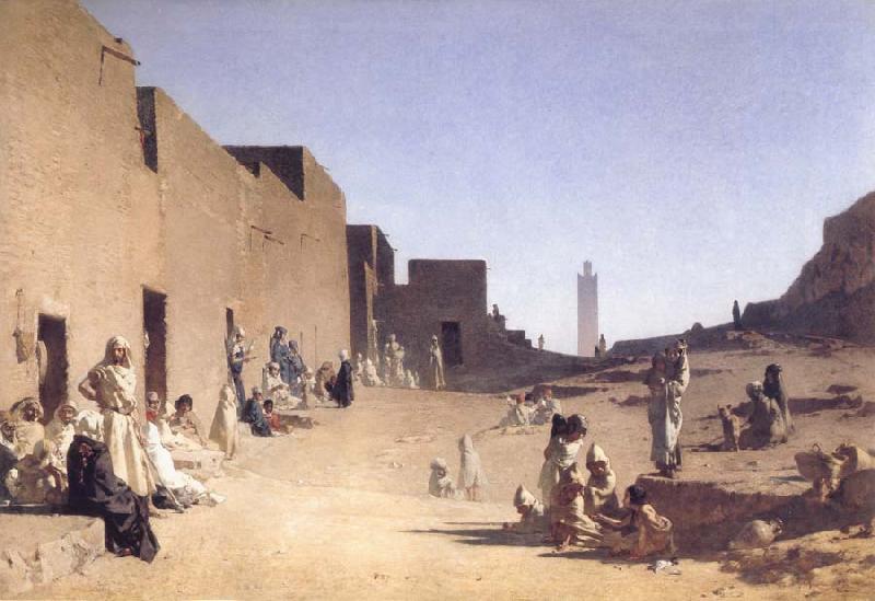 Gustave Guillaumet Laghouat Algerian Sahara